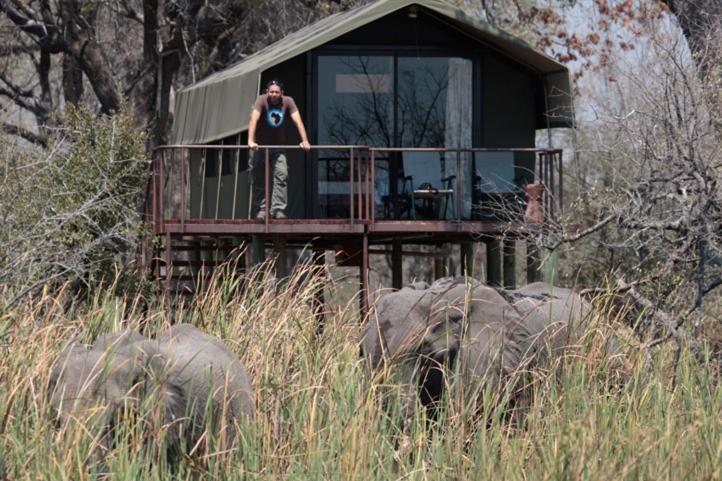 Nkasa Lupala Tented Lodge Sangwali Zimmer foto